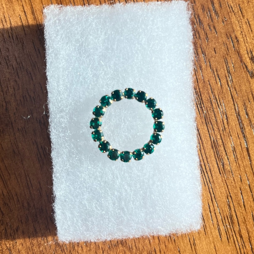 Emerald Circle Pendant